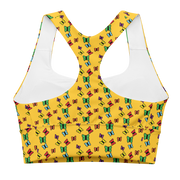 OBSRD BUTTERFLIES SPORTS BRA