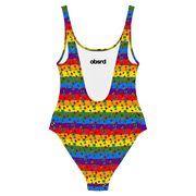 OBSRD PRIDE BUTTERFLIES ONE PIECE SWIMSUIT