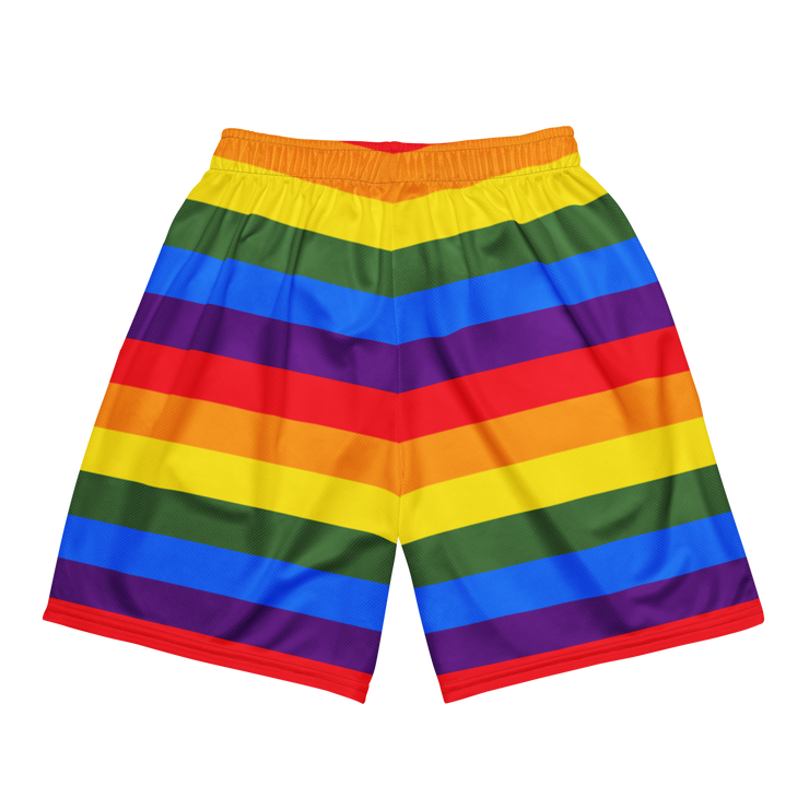 OBSRD PRIDE MESH SHORTS