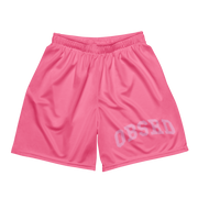 OBSRD PINK MESH SHORTS