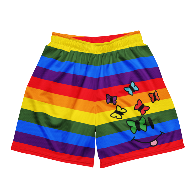 OBSRD PRIDE MESH SHORTS