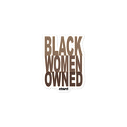 OBSRD BLACK WOMEN OWNED STICKERS