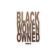 OBSRD BLACK WOMEN OWNED STICKERS