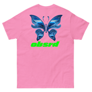 OBSRD METALLIC BUTTERFLY TEE