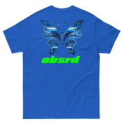 OBSRD METALLIC BUTTERFLY TEE