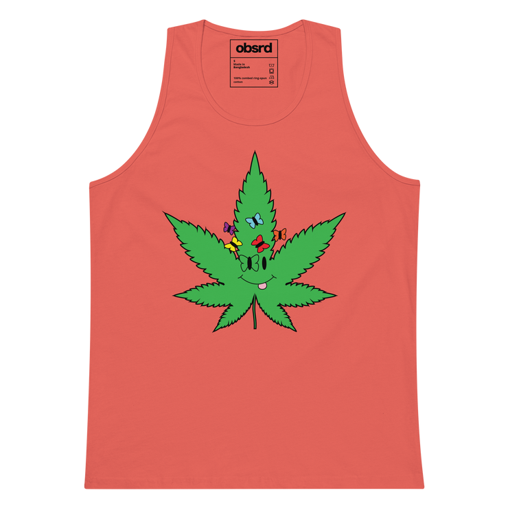 OBSRD LEAF TANK TOP