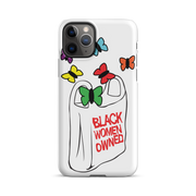 OBSRD BLACK WOMEN OWNED IPHONE CASE